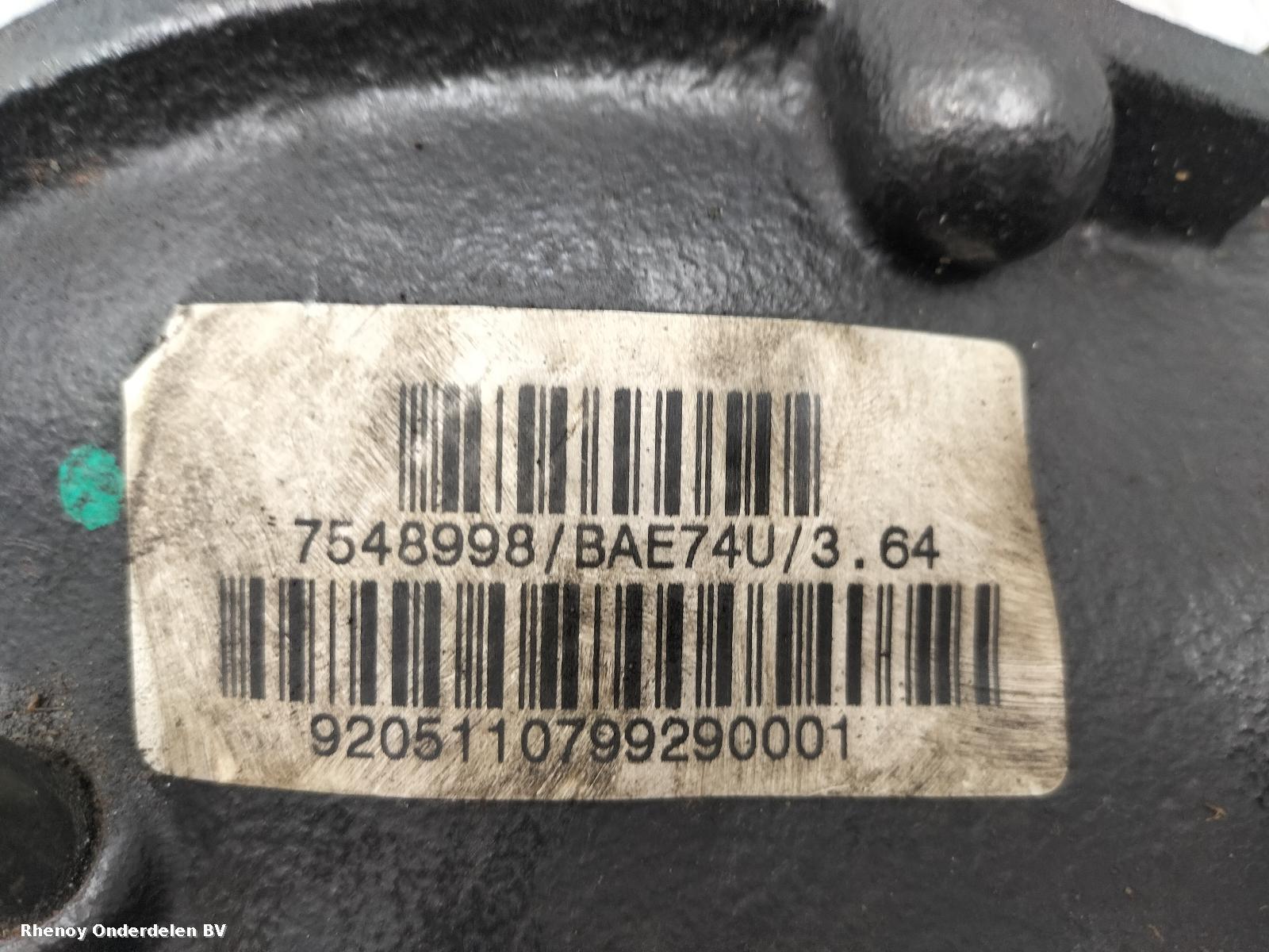 2004 BMW X3 DIFFERENTIEEL / CARDAN View Auto part DIFFERENTIEEL / CARDAN BMW X3 2004