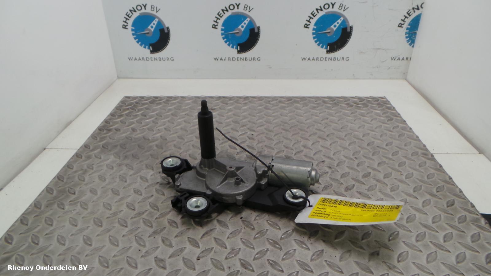 2008 FORD FOCUS RUITENWISSERMOTOR ACHTER View Auto part RUITENWISSERMOTOR ACHTER FORD FOCUS 2008