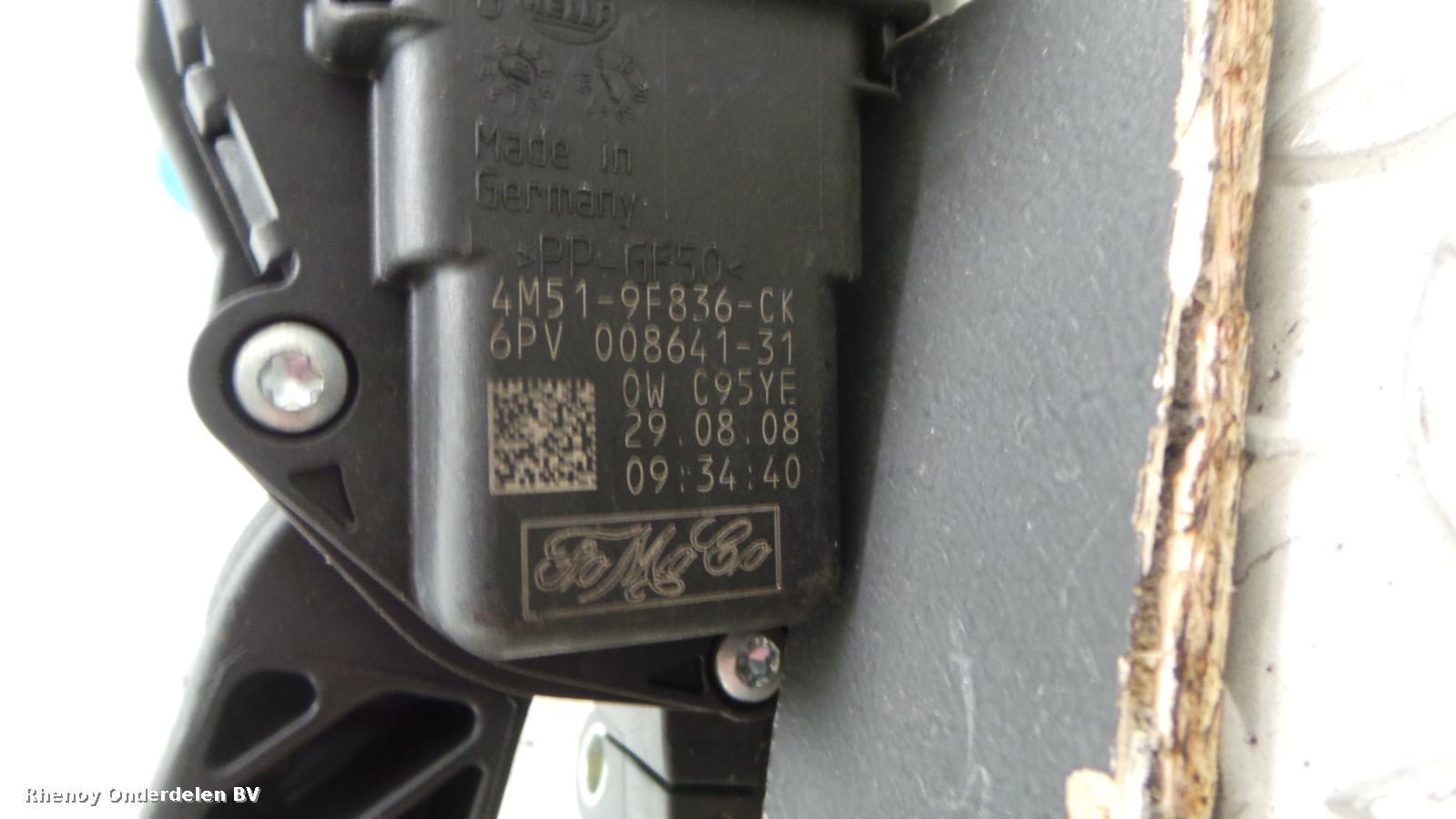 View Auto part GASPEDAAL SENSOR FORD FOCUS 2008