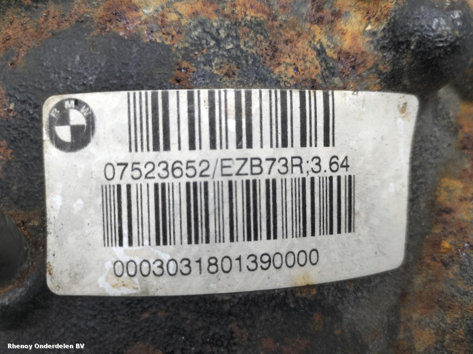 2004 BMW X3 DIFFERENTIEEL / CARDAN View Auto part DIFFERENTIEEL / CARDAN BMW X3 2004