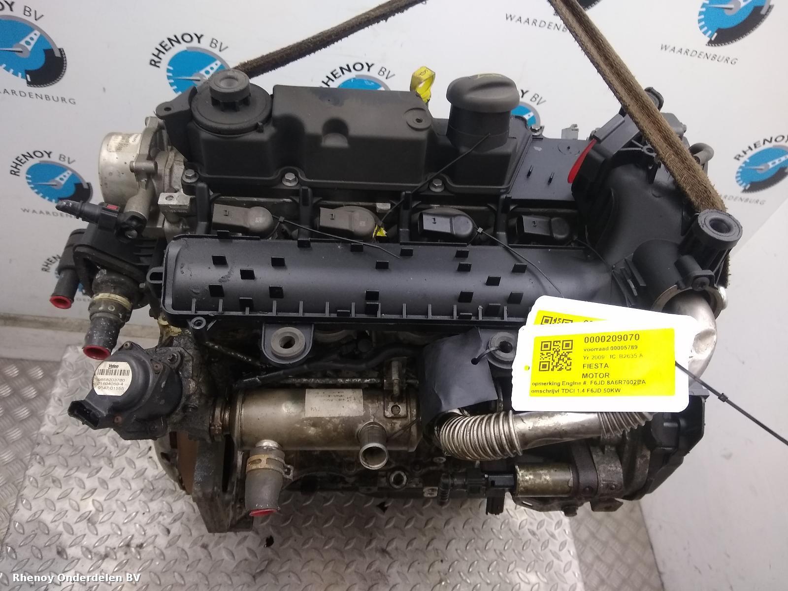 View Auto part MOTOR FORD FIESTA 2009