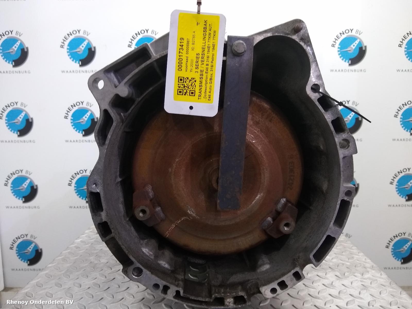 View Auto part Gearbox BMW 3 SERIES 2000