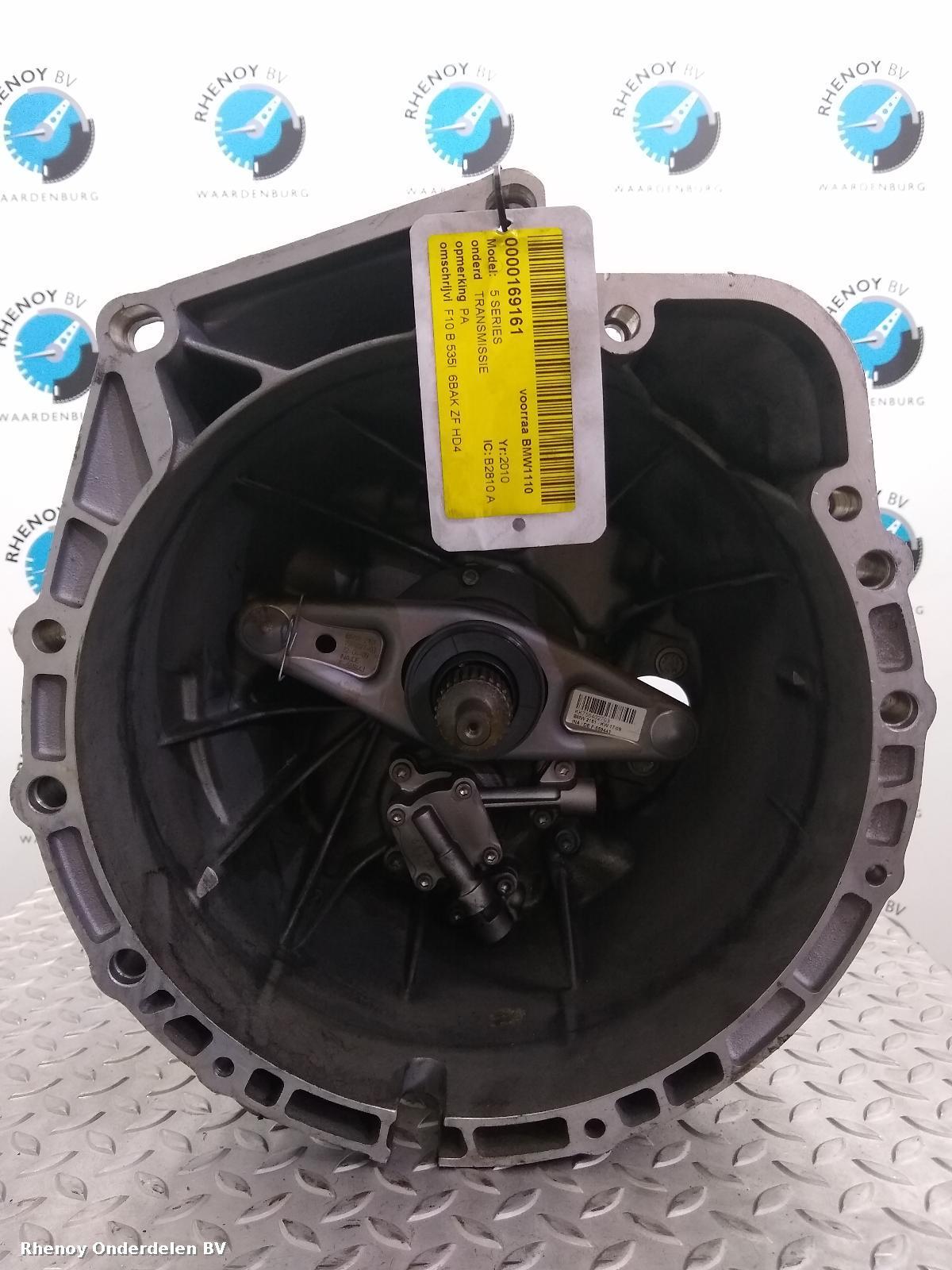 Bekijk Auto-onderdeel TRANSMISSIE / VERSNELLINGSBAK BMW 1 SERIES 2010