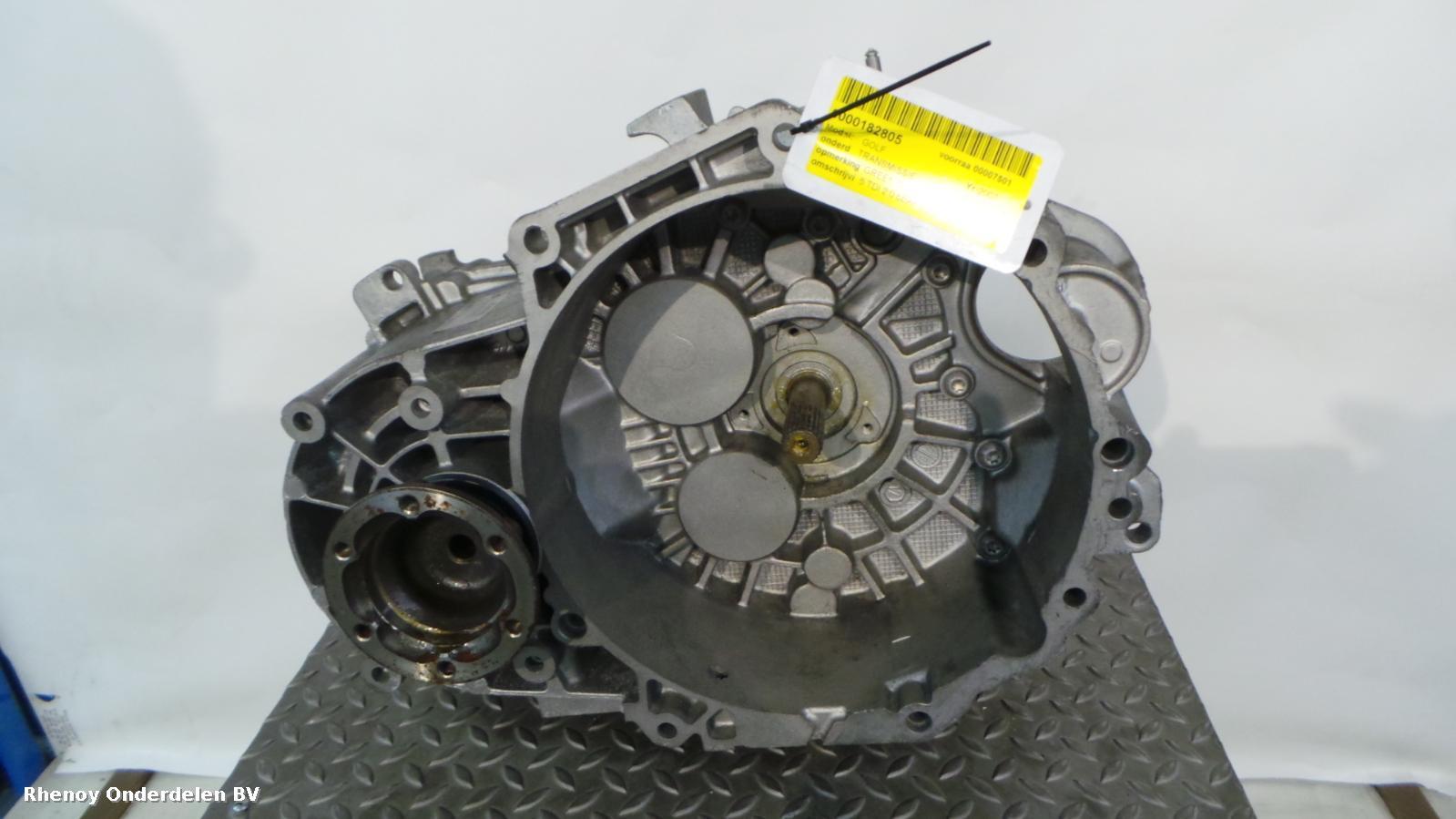 Bekijk Auto-onderdeel TRANSMISSIE / VERSNELLINGSBAK VOLKSWAGEN GOLF 2008