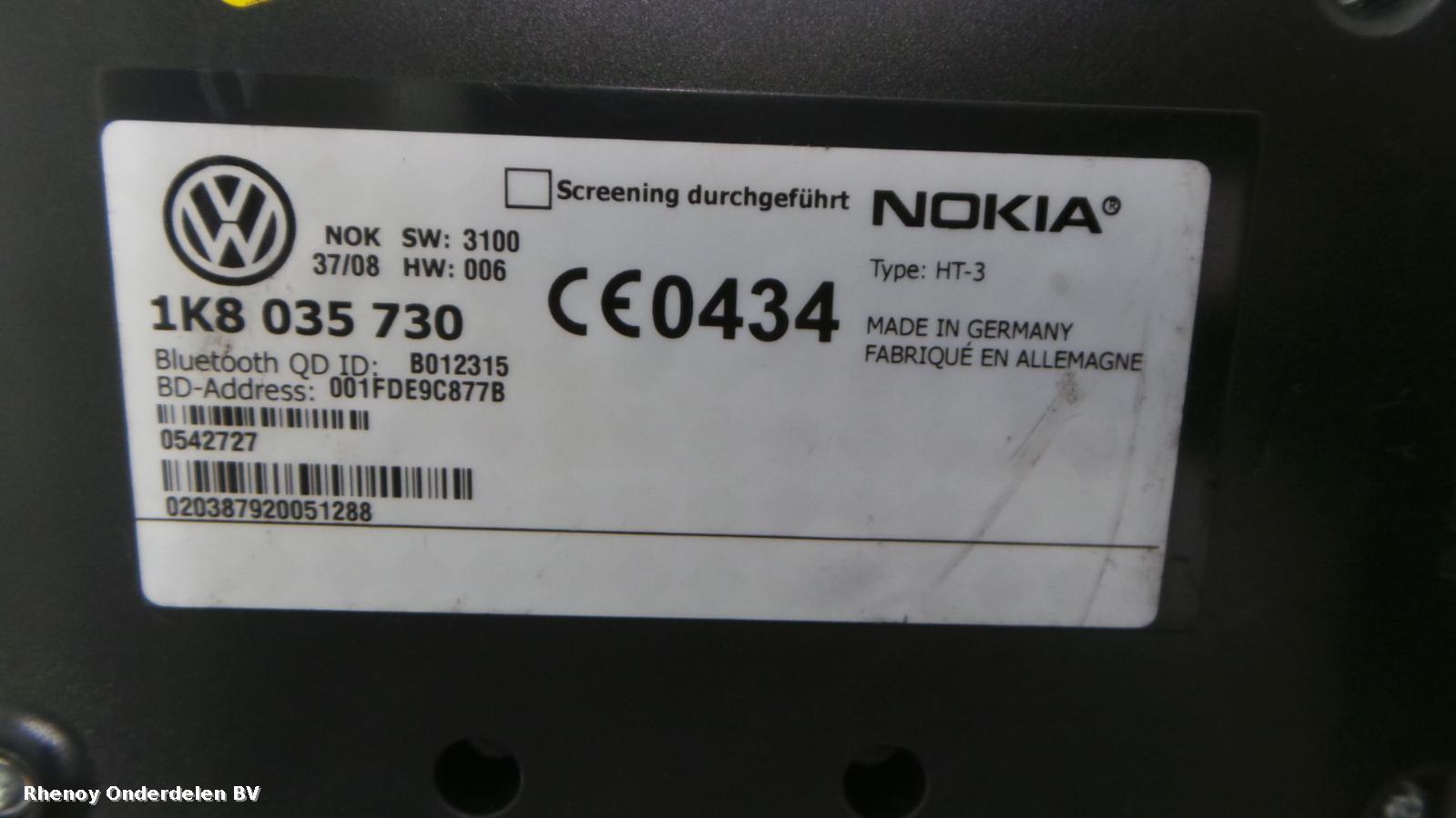 2009 VOLKSWAGEN GOLF COMPUTER ECU View Auto part COMPUTER ECU VOLKSWAGEN GOLF 2009