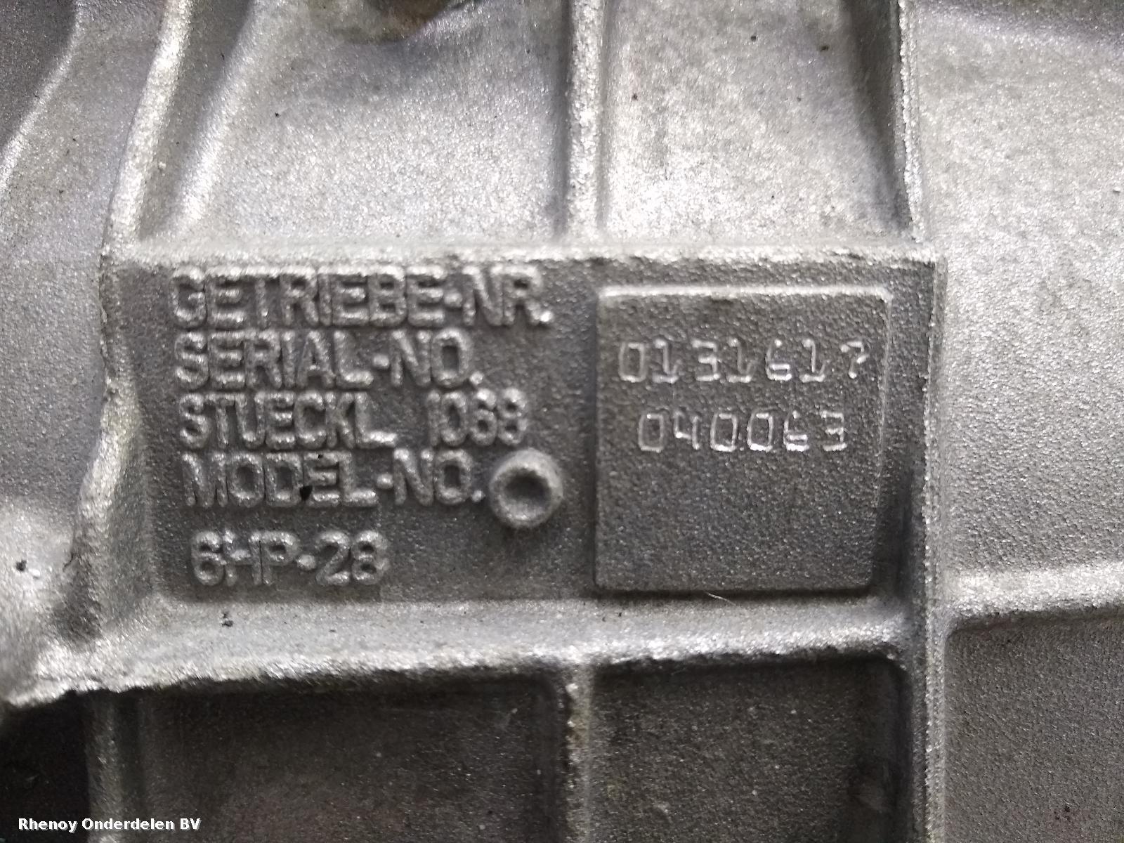 View Auto part TRANSMISSIE / VERSNELLINGSBAK JAGUAR XF 2011