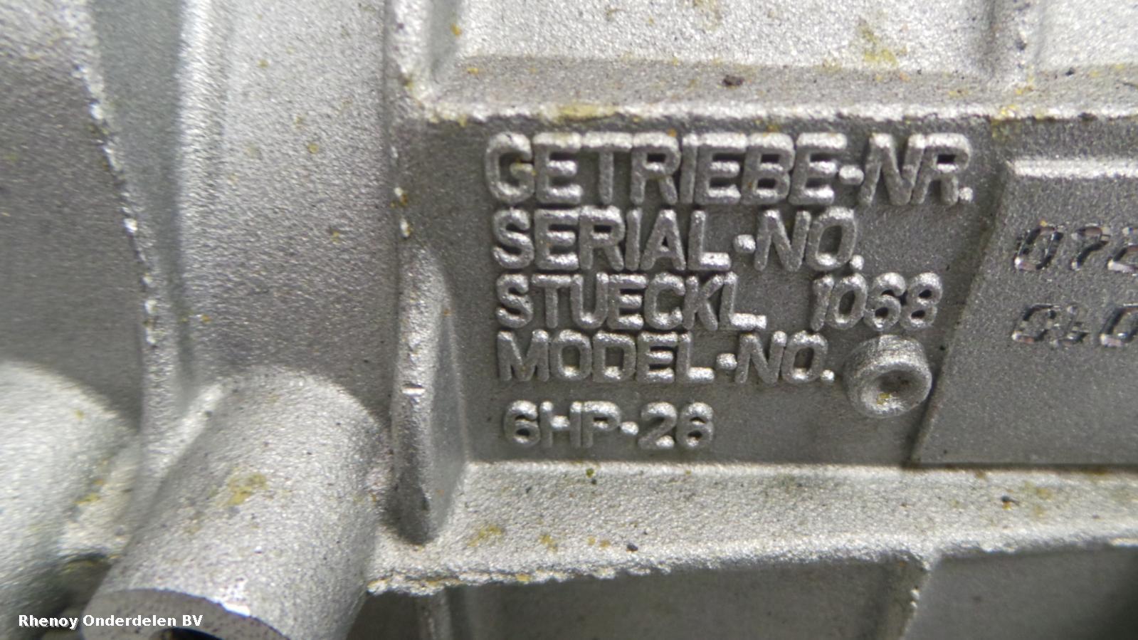 View Auto part TRANSMISSIE / VERSNELLINGSBAK JAGUAR XF 2011