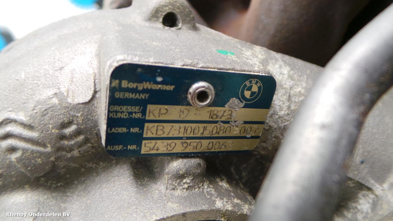 2009 BMW 3 SERIES TURBO View Auto part TURBO BMW 3 SERIES 2009
