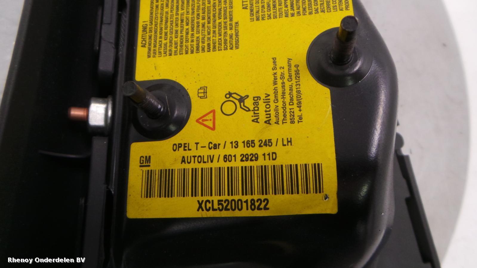View Auto part L Air Bag VAUXHALL / OPEL ZAFIRA 2006