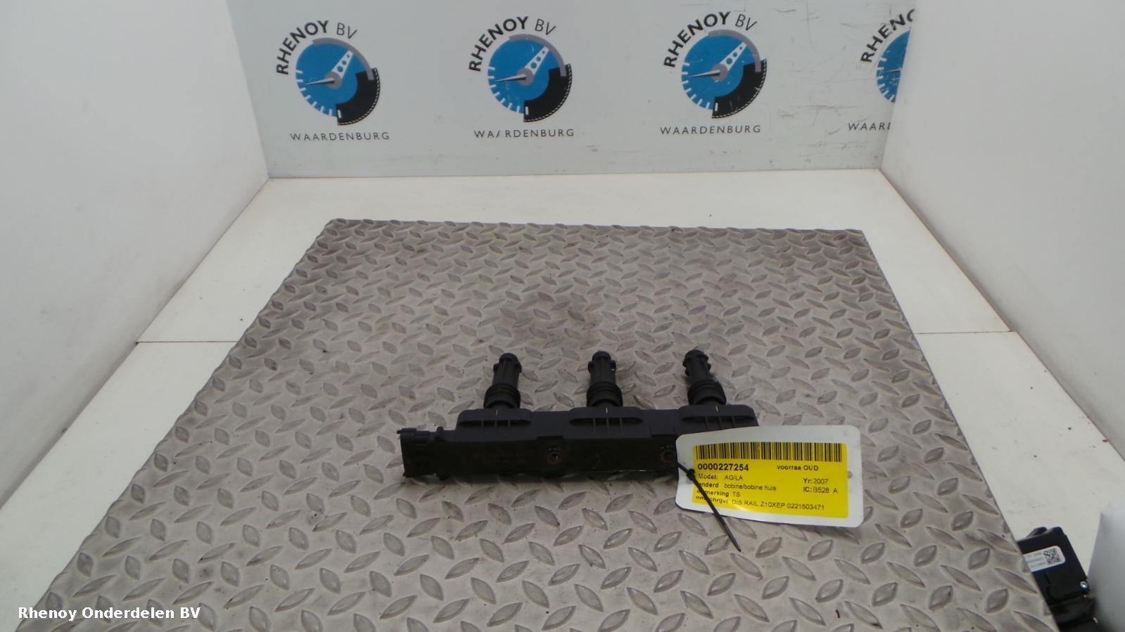 2007 OPEL / VAUXHALL AGILA BOBINE View Auto part BOBINE OPEL / VAUXHALL AGILA 2007