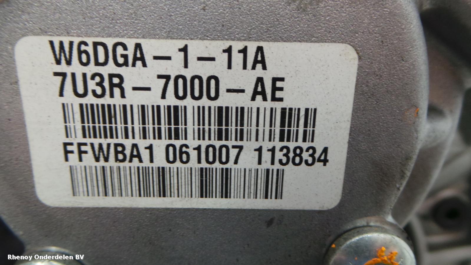 Bekijk Auto-onderdeel TRANSMISSIE / VERSNELLINGSBAK FORD S MAX 2010