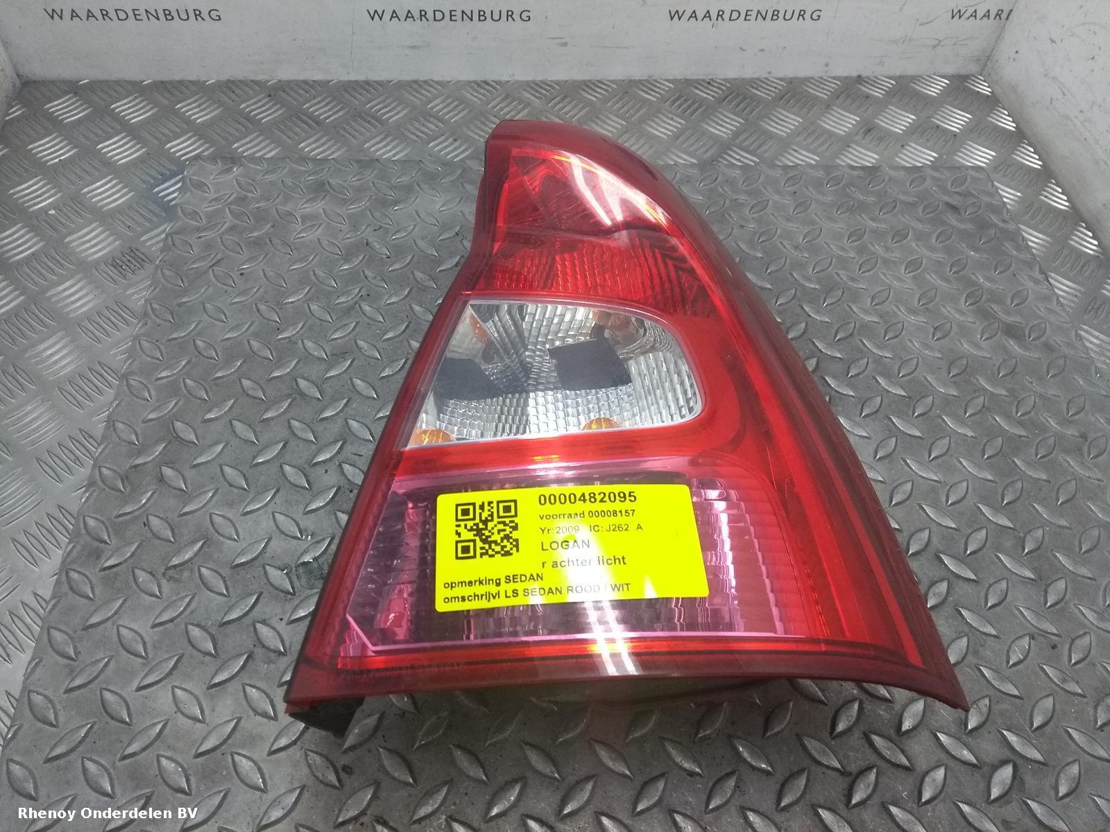 Bekijk Auto-onderdeel ACHTERLICHT R DACIA LOGAN 2009