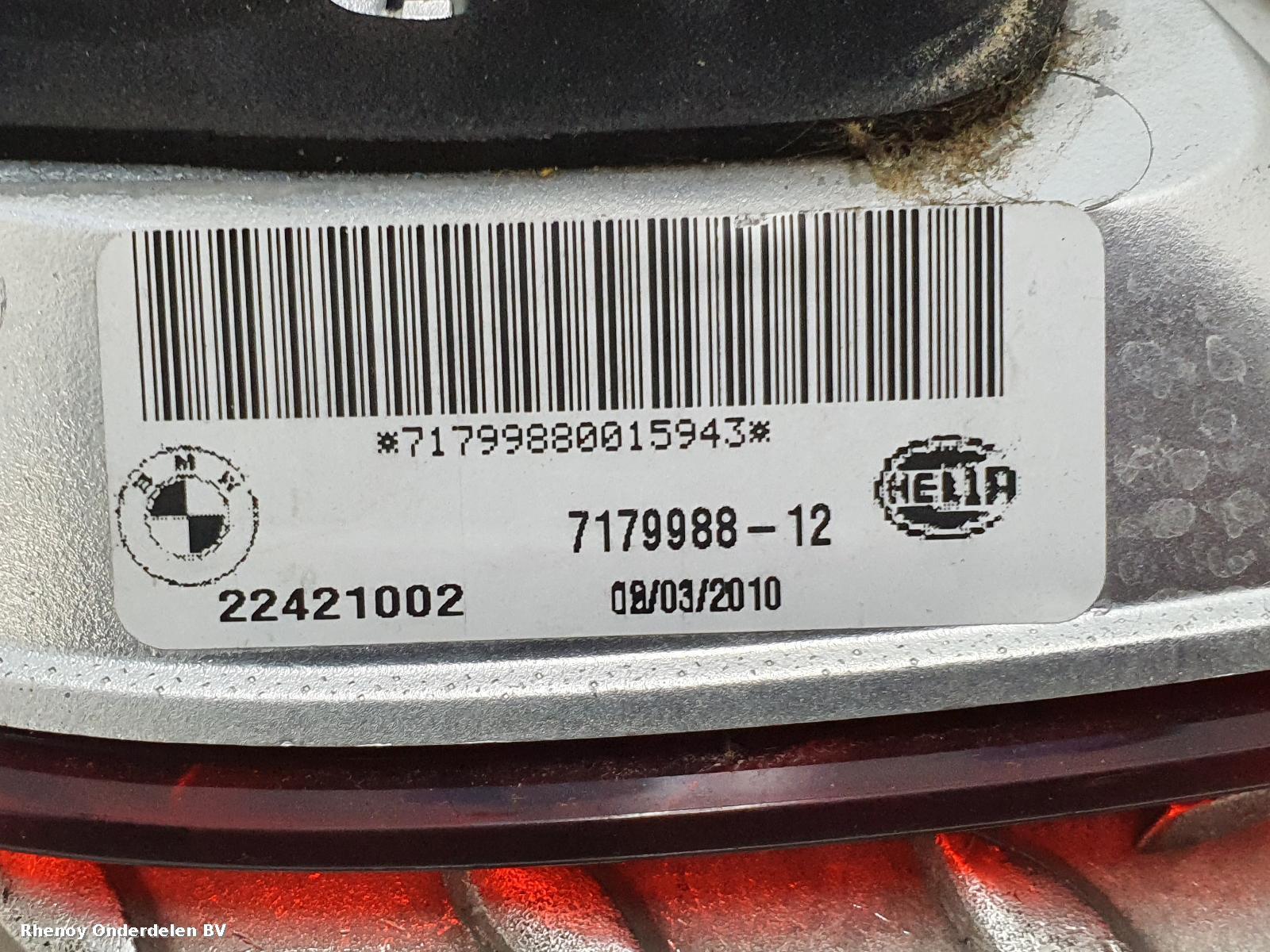 View Auto part ACHTERLICHT R BMW X6 2010