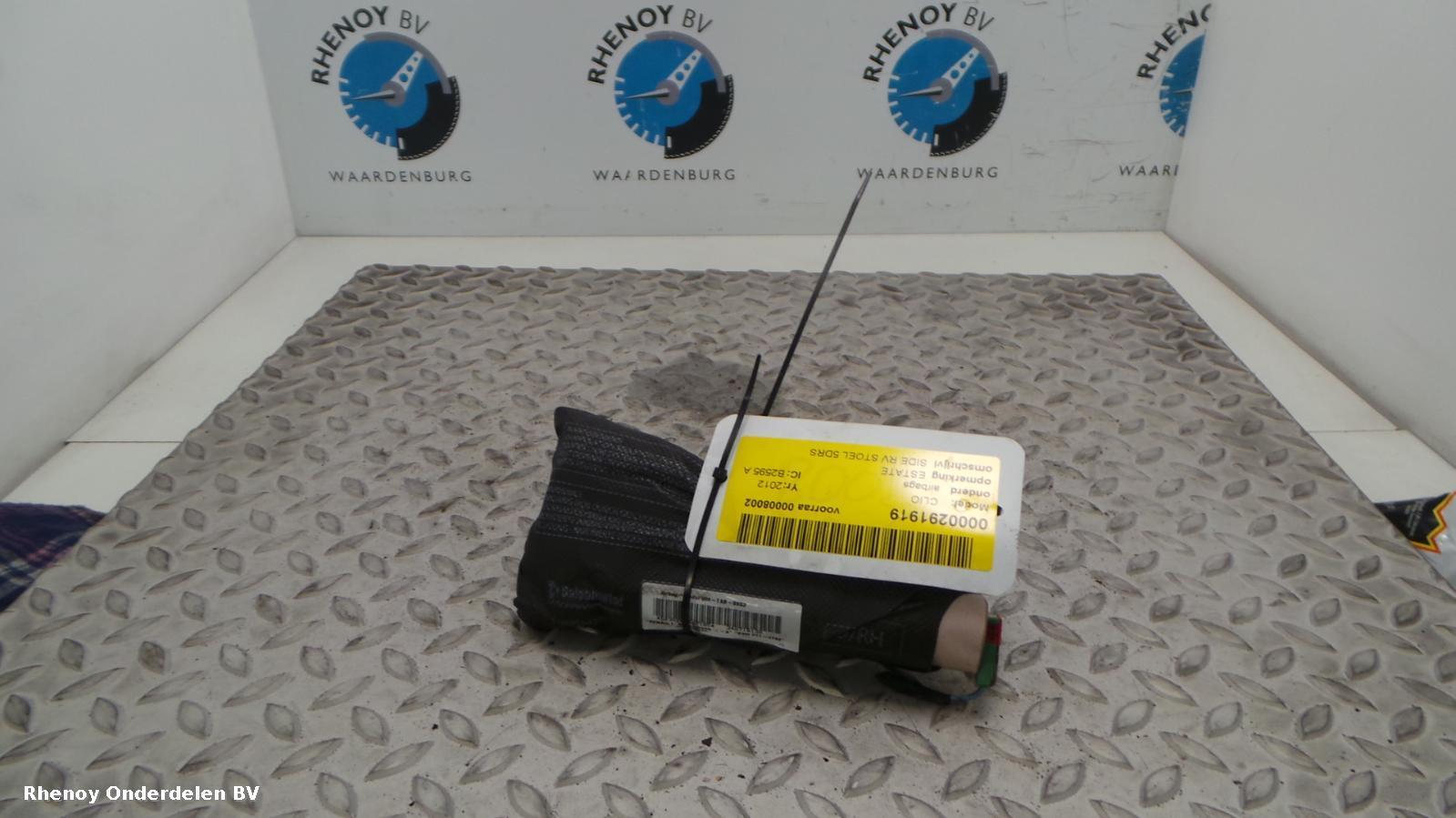 View Auto part R Air Bag RENAULT CLIO 2012
