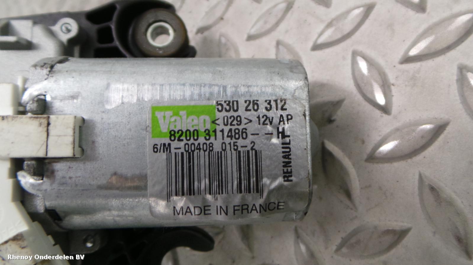 Bekijk Auto-onderdeel RUITENWISSERMOTOR ACHTER RENAULT CLIO 2012