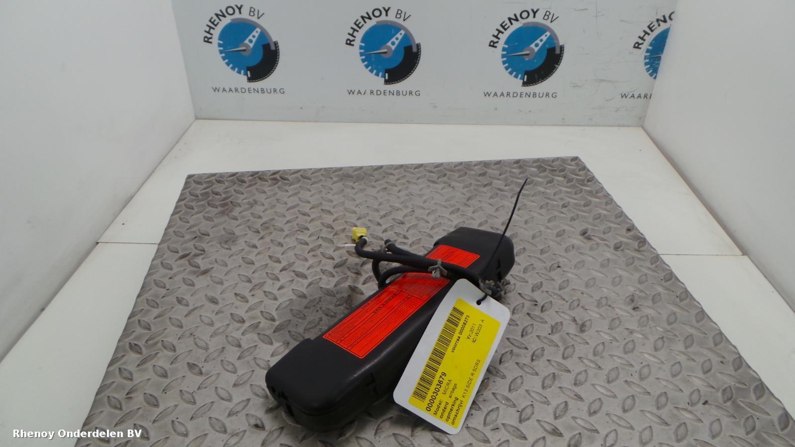 2011 NISSAN MICRA AIRBAG RECHTS View Auto part AIRBAG RECHTS NISSAN MICRA 2011