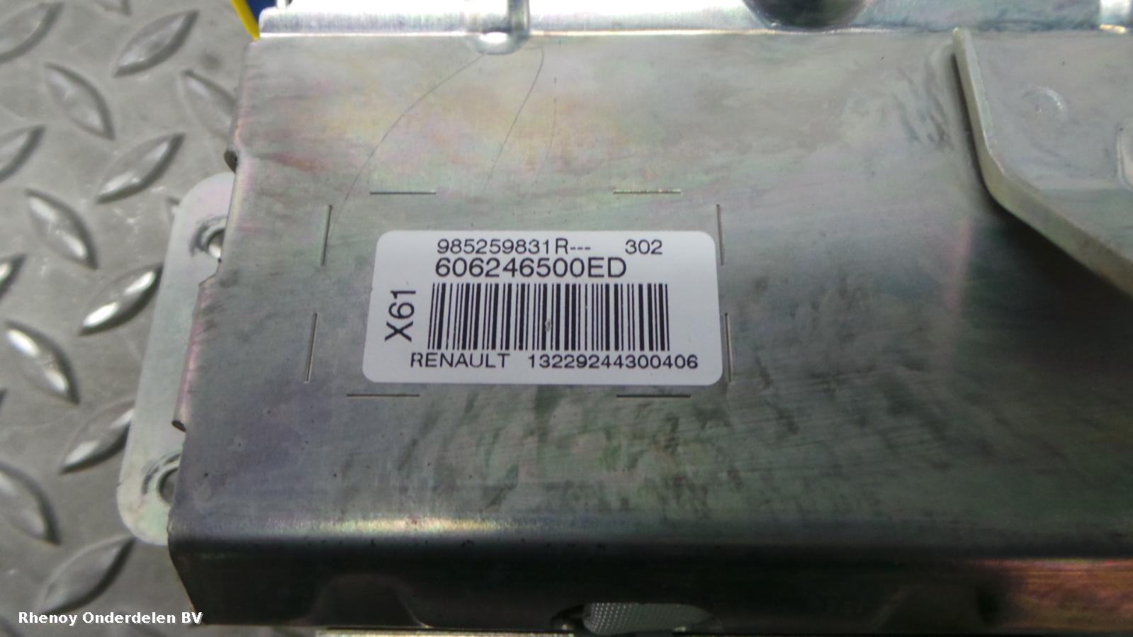 2012 RENAULT KANGOO AIRBAG RECHTS View Auto part AIRBAG RECHTS RENAULT KANGOO 2012