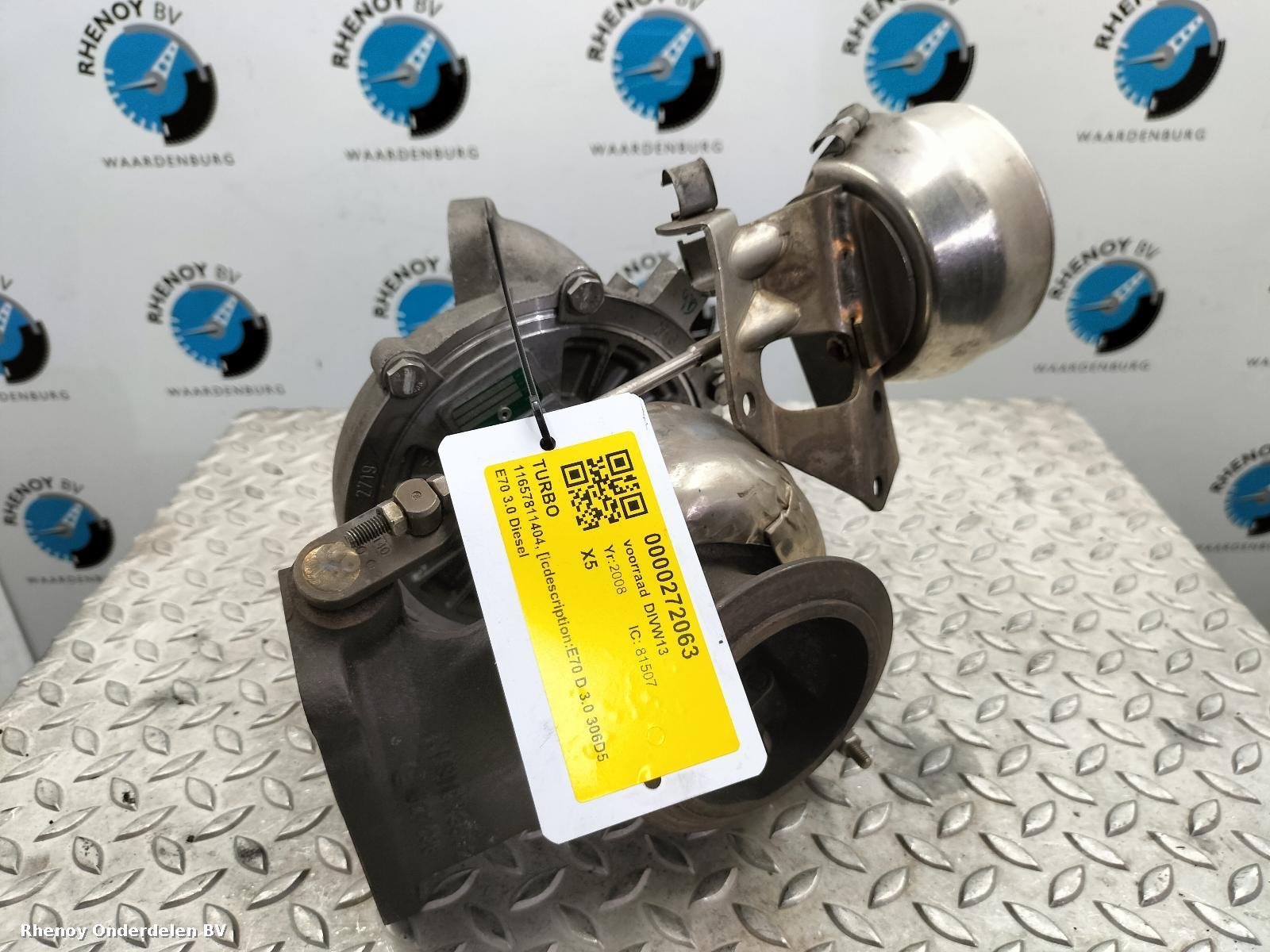 2008 BMW X5 TURBO View Auto part TURBO BMW X5 2008