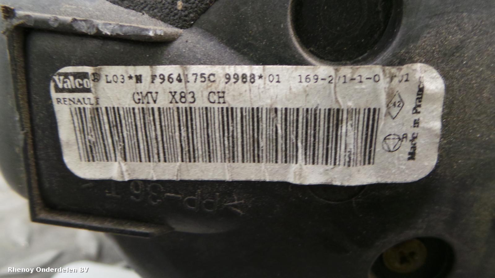 Bekijk Auto-onderdeel KACHELMOTOR RENAULT TRAFIC 2005