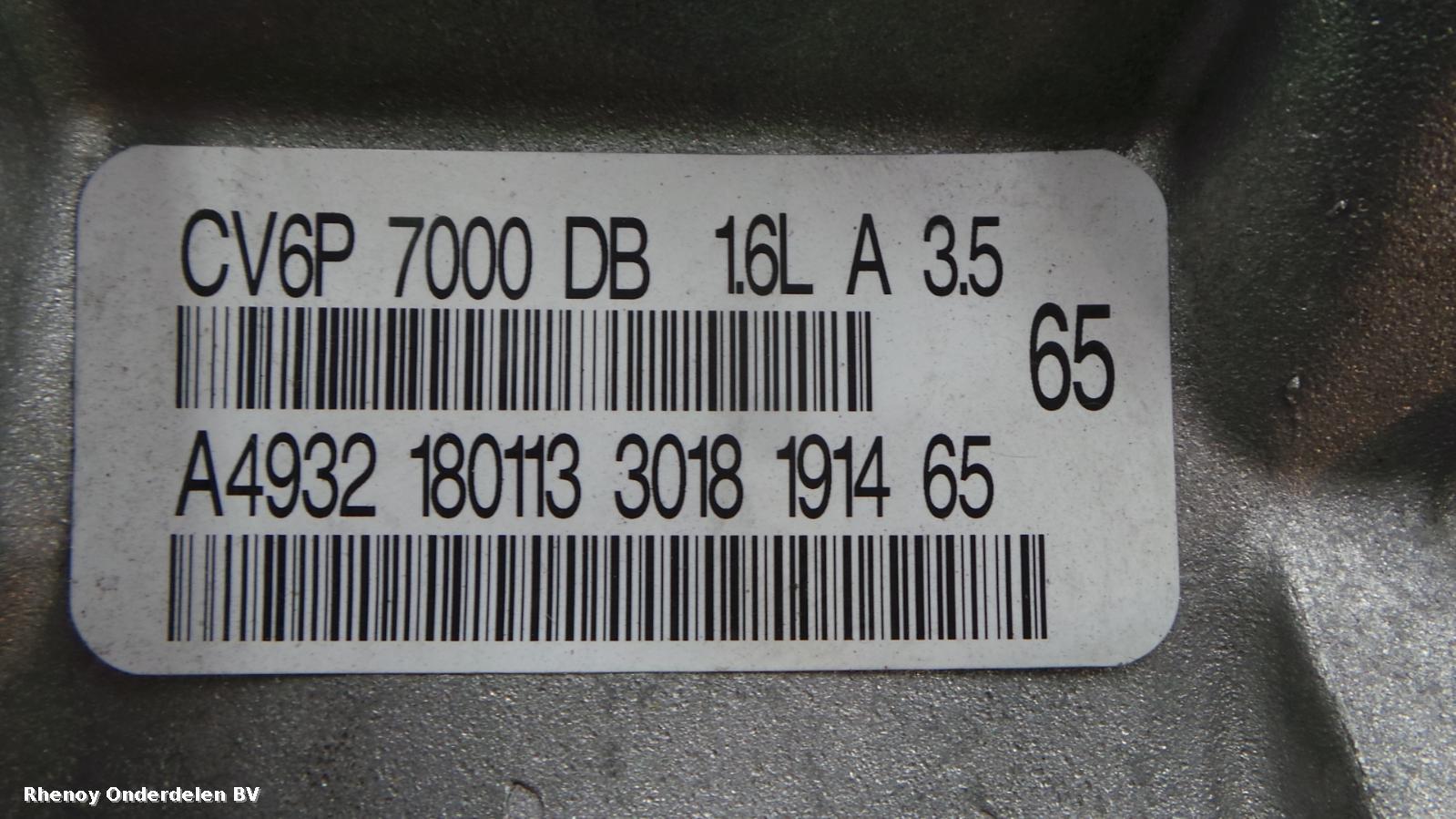 View Auto part TRANSMISSIE / VERSNELLINGSBAK FORD KUGA 2013