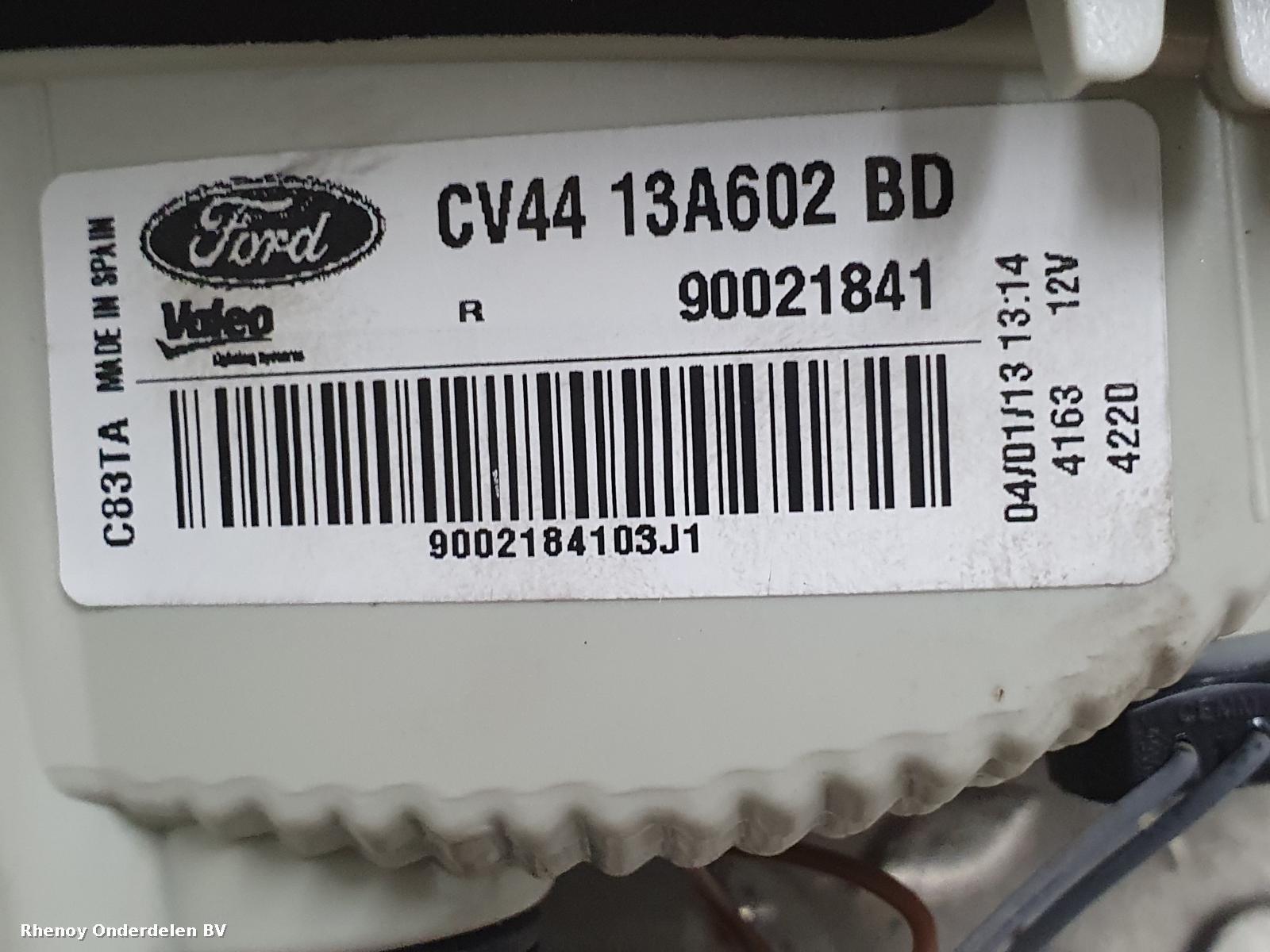 2013 FORD KUGA ACHTERLICHT R View Auto part ACHTERLICHT R FORD KUGA 2013