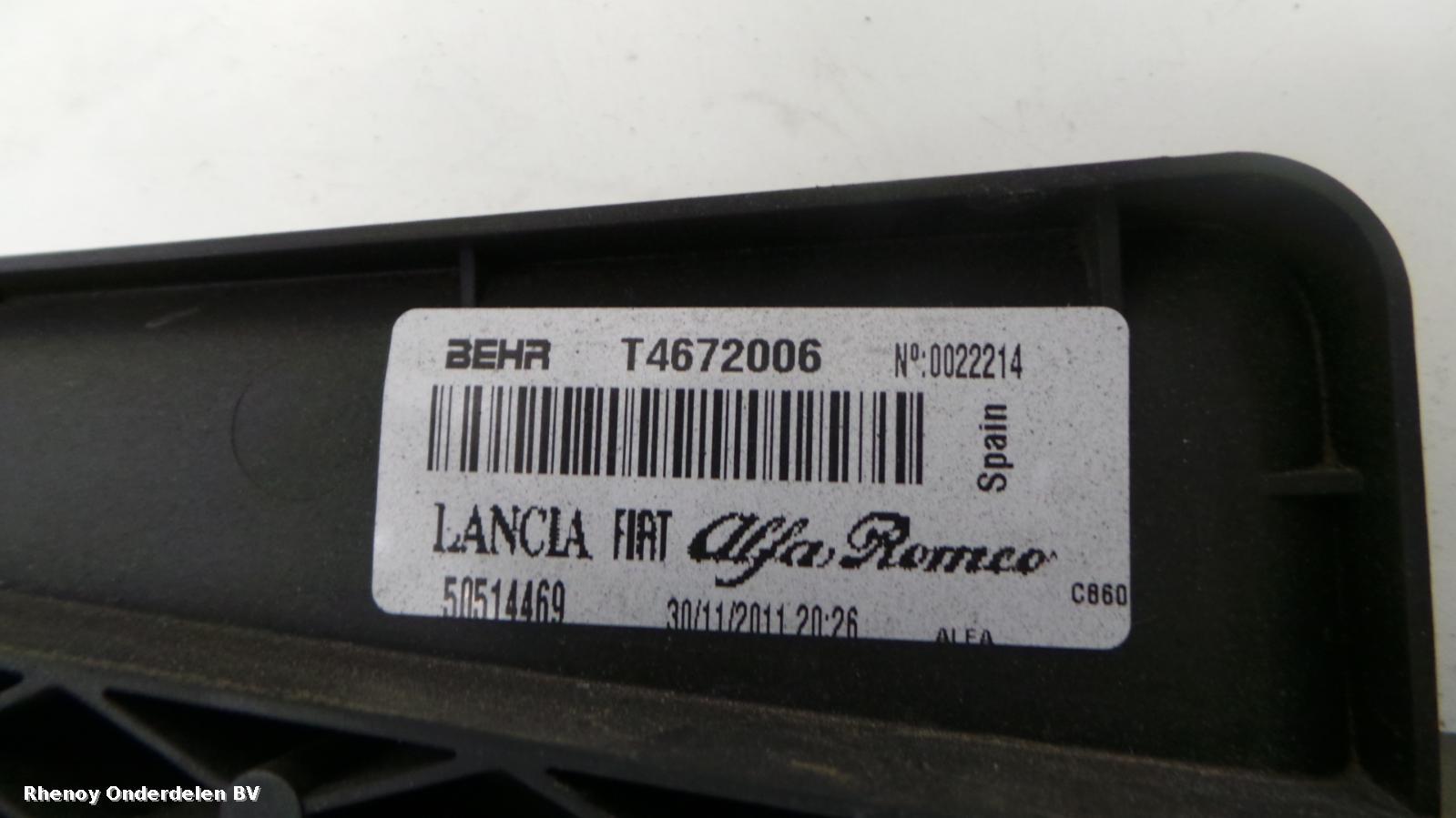 View Auto part KOELVIN ELECTRISCH ALFA ROMEO GIULIETTA 2012