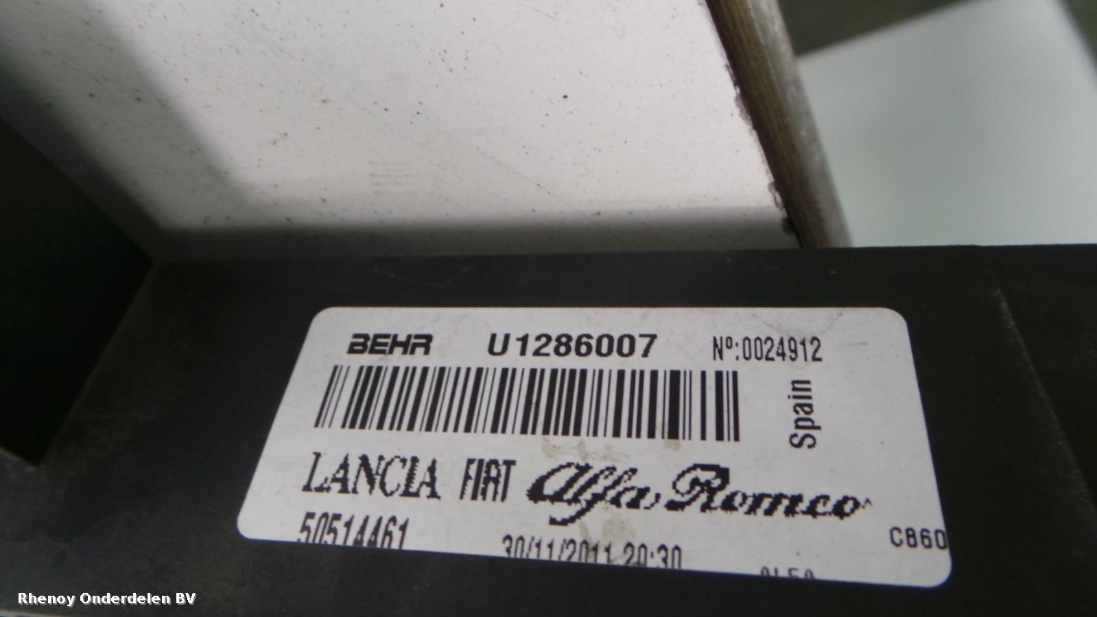 View Auto part KOELVIN ELECTRISCH ALFA ROMEO GIULIETTA 2012