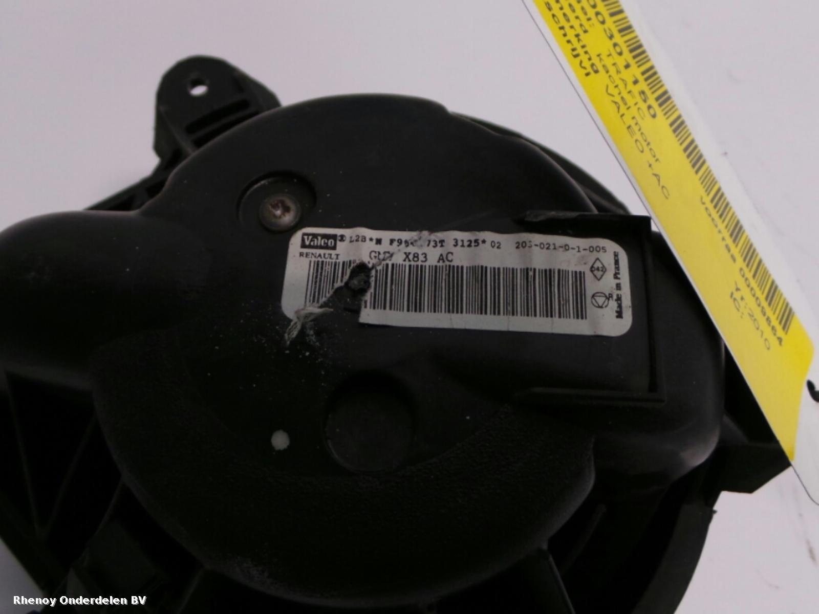 Bekijk Auto-onderdeel KACHELMOTOR RENAULT TRAFIC 2010