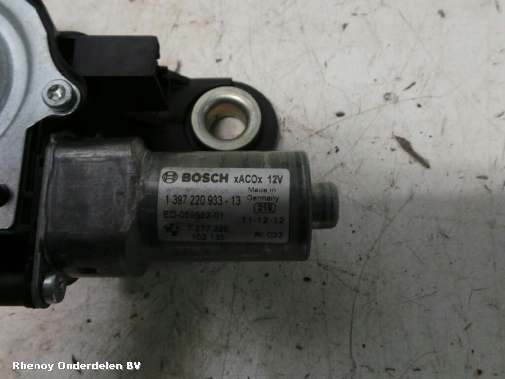 View Auto part RUITENWISSERMOTOR ACHTER BMW 3 SERIES 2012
