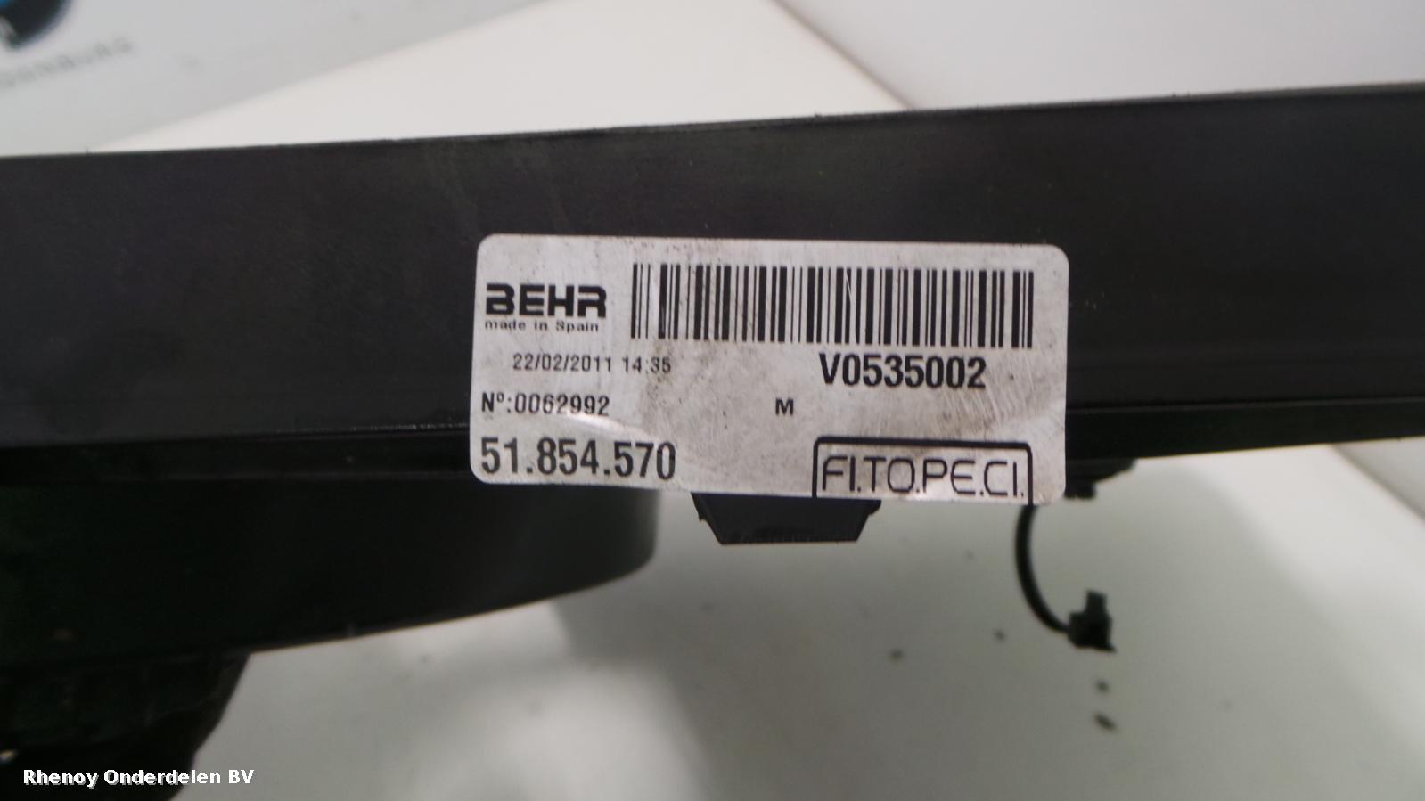 2011 FIAT FIORINO KOELVIN ELECTRISCH View Auto part KOELVIN ELECTRISCH FIAT FIORINO 2011