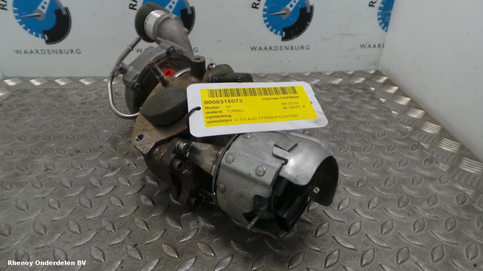 View Auto part TURBO JAGUAR XF 2010