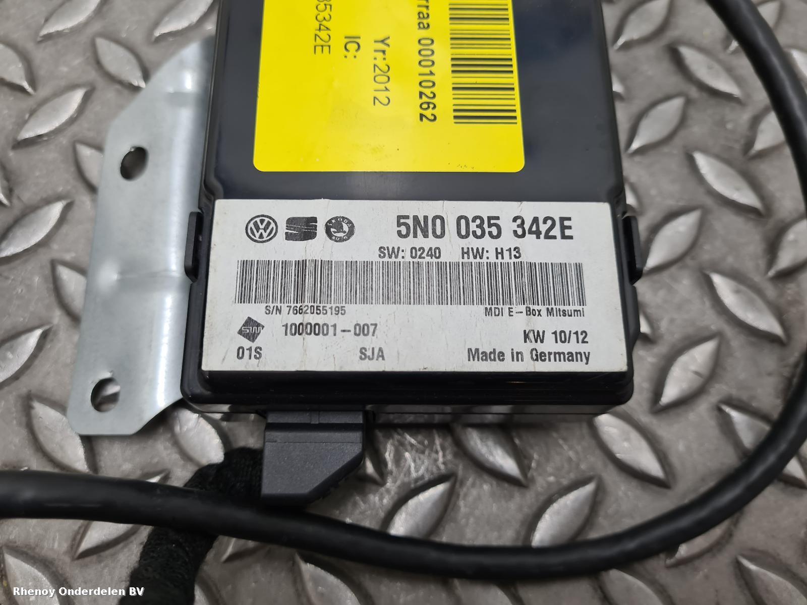 View Auto part COMPUTER ECU SKODA OCTAVIA 2012