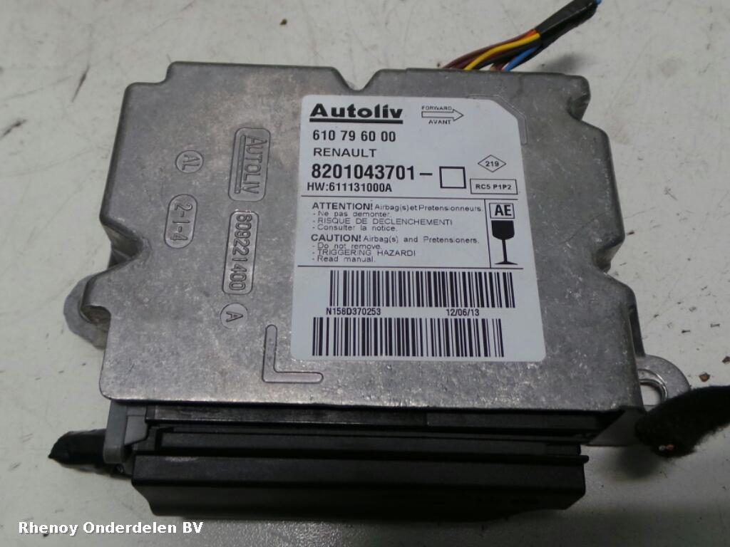 Bekijk Auto-onderdeel AIRBAG SET RENAULT CLIO 2013