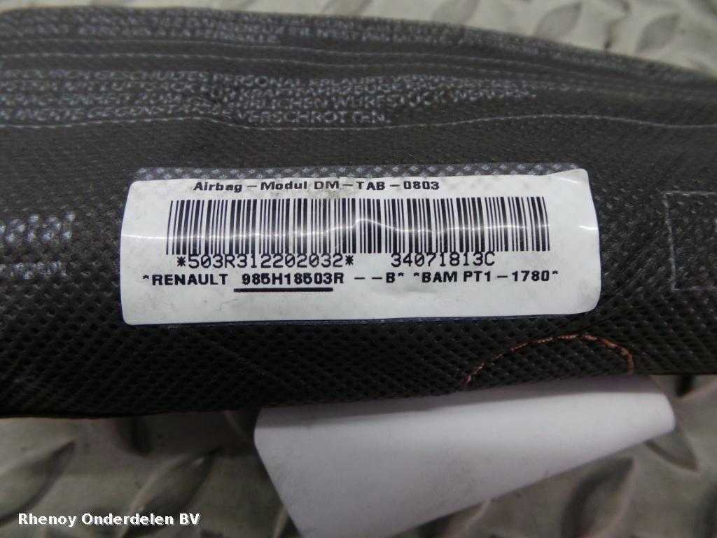View Auto part AIRBAG RECHTS RENAULT CLIO 2013