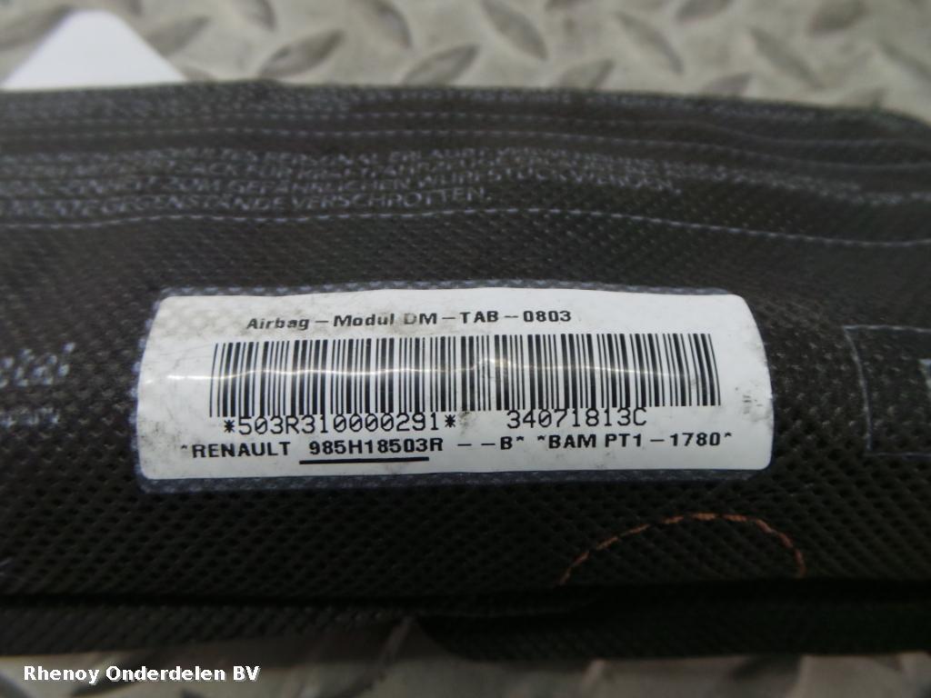 2013 RENAULT CLIO AIRBAG RECHTS View Auto part AIRBAG RECHTS RENAULT CLIO 2013