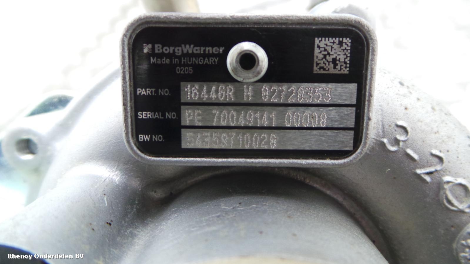 View Auto part TURBO DACIA SANDERO 2013