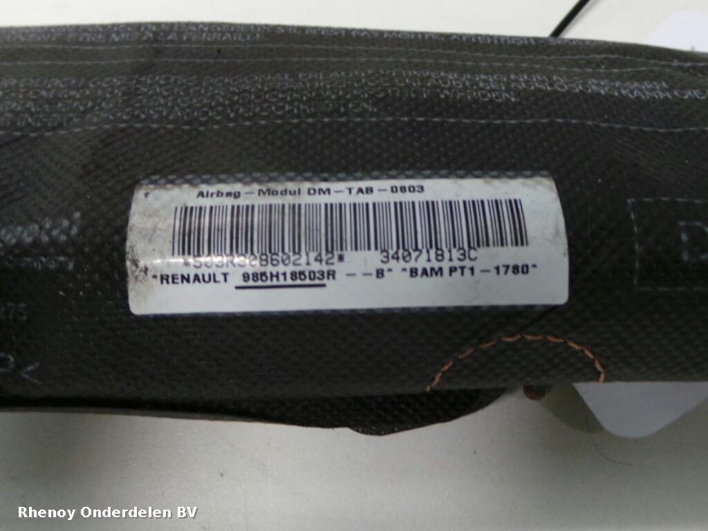 View Auto part AIRBAG RECHTS RENAULT CLIO 2013