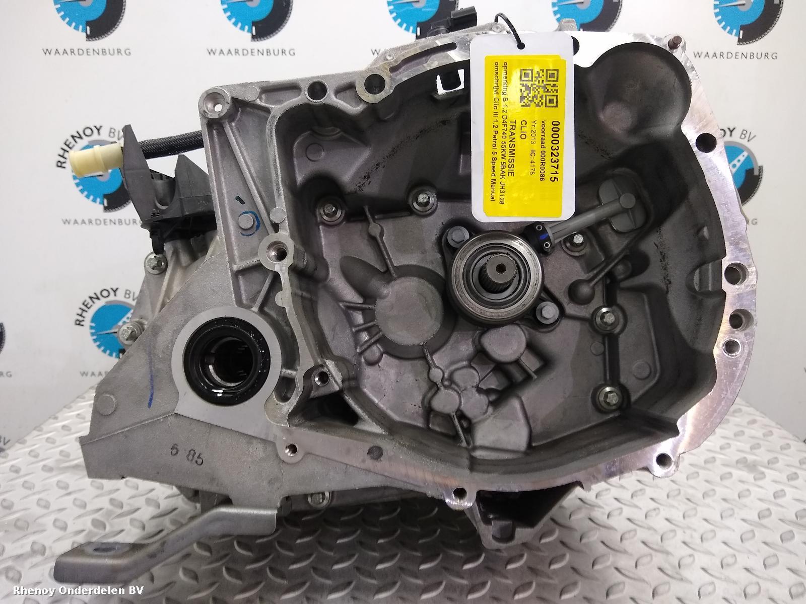 Bekijk Auto-onderdeel TRANSMISSIE / VERSNELLINGSBAK RENAULT CLIO 2013