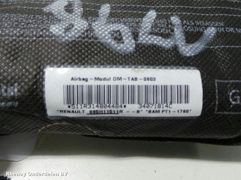 View Auto part AIRBAG LINKS RENAULT CLIO 2013