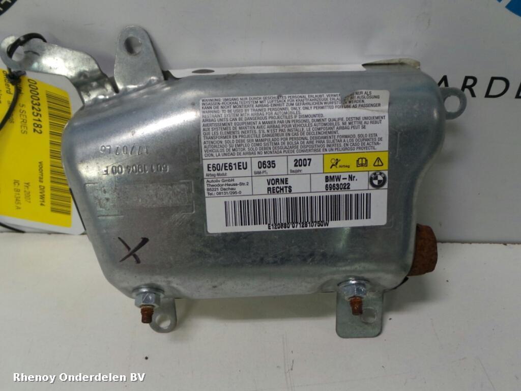 Bekijk Auto-onderdeel AIRBAG RECHTS BMW 5 SERIES 2007