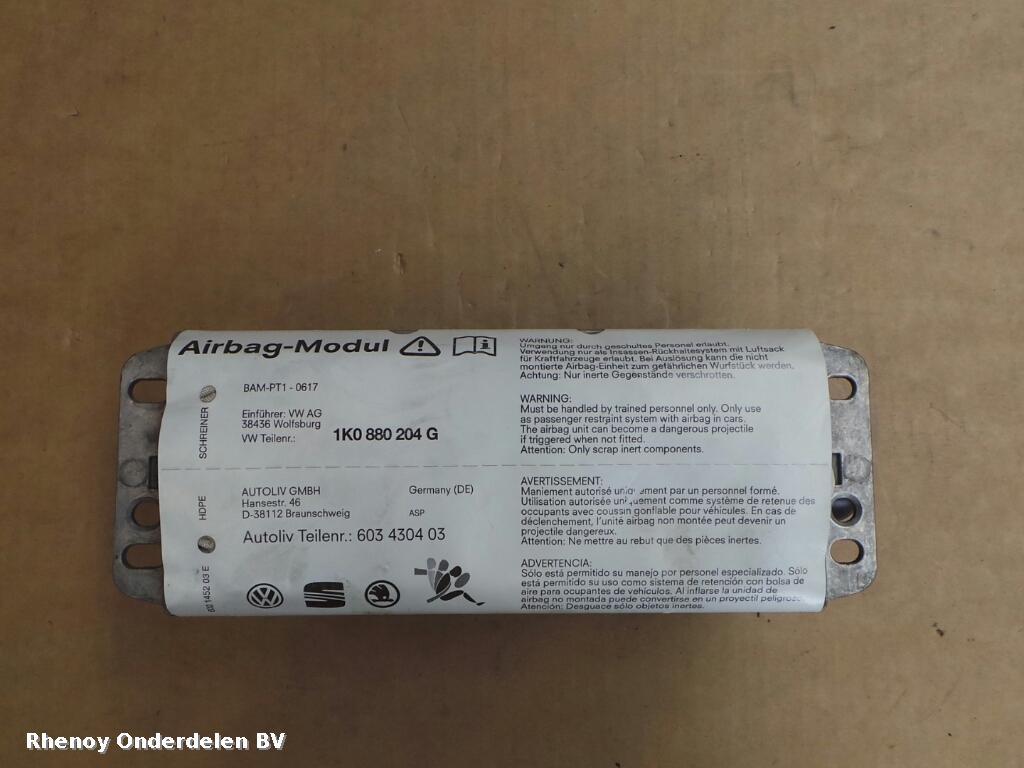 View Auto part AIRBAG RECHTS VOLKSWAGEN GOLF 2004