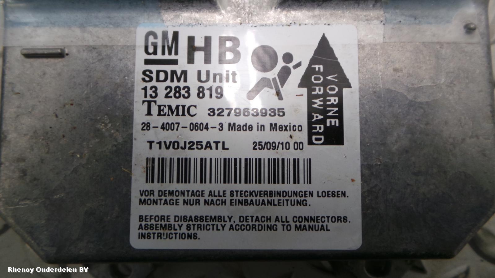 Bekijk Auto-onderdeel AIRBAG SET OPEL / VAUXHALL CORSA 2011