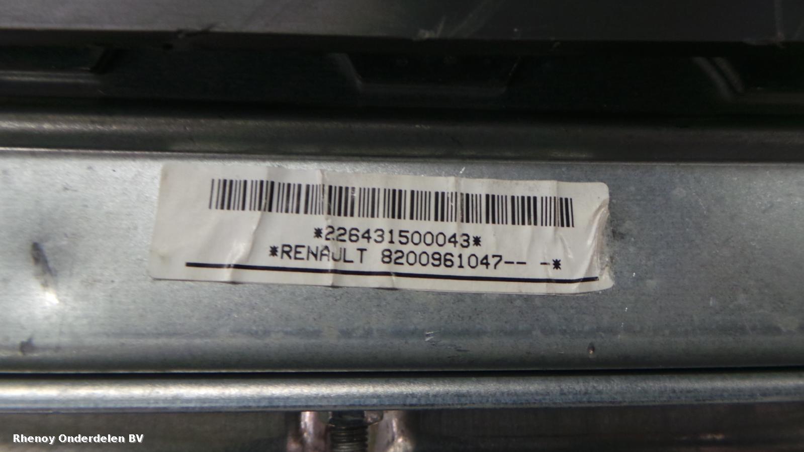 View Auto part AIRBAG SET RENAULT CLIO 2013