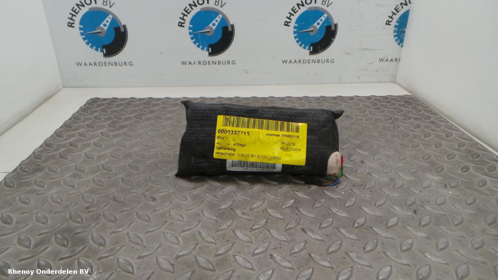 2013 RENAULT CLIO AIRBAG RECHTS View Auto part AIRBAG RECHTS RENAULT CLIO 2013