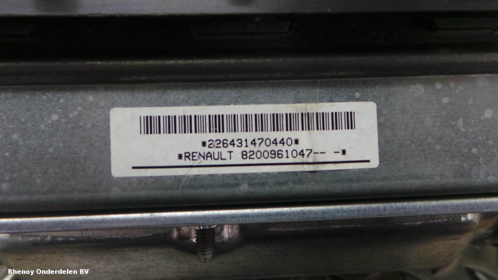 View Auto part AIRBAG SET RENAULT CLIO 2013