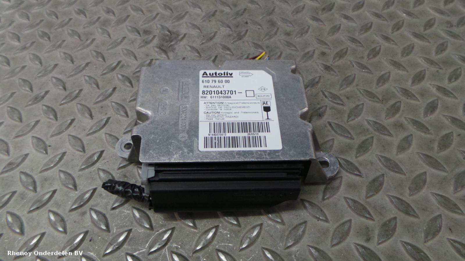 View Auto part AIRBAG SET RENAULT CLIO 2013