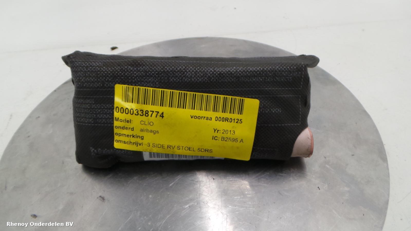 View Auto part AIRBAG RECHTS RENAULT CLIO 2013