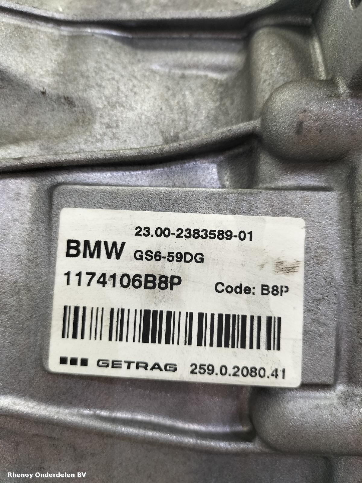 View Auto part TRANSMISSIE / VERSNELLINGSBAK BMW 2 SERIES TOURER 2014
