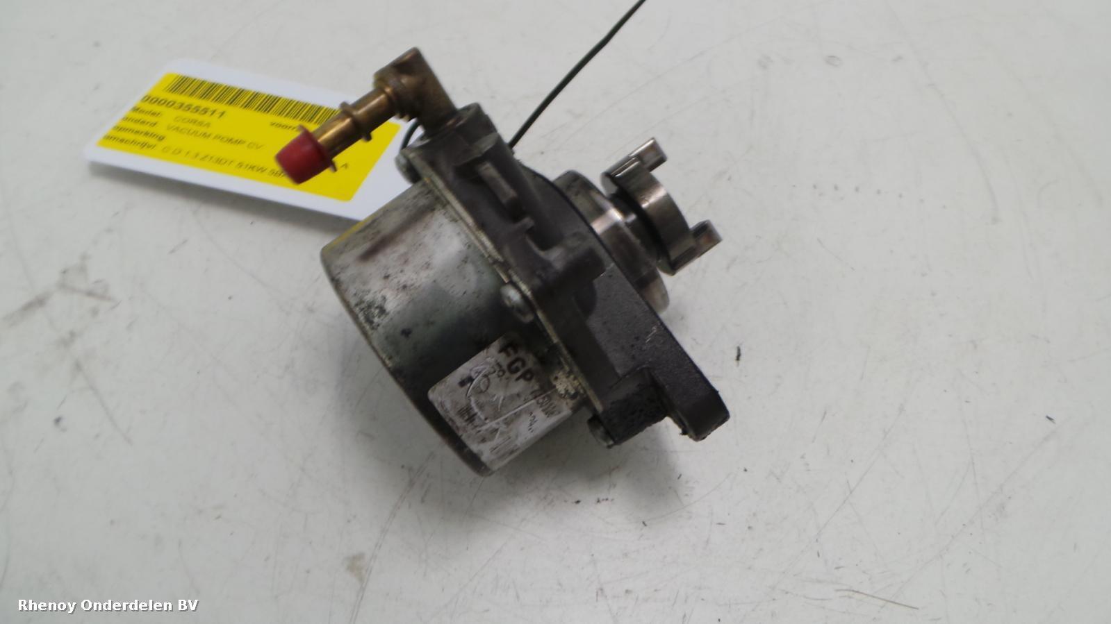 Bekijk Auto-onderdeel VACUUMPOMP OPEL / VAUXHALL CORSA 2007