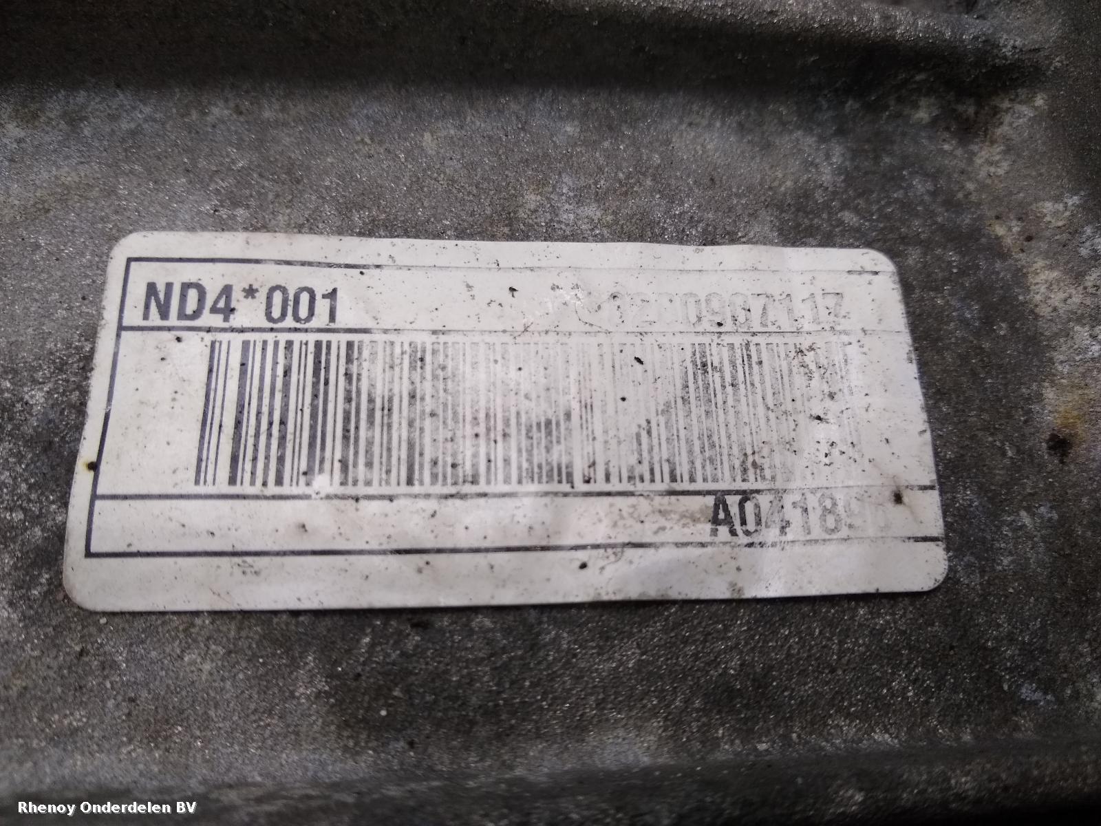 View Auto part TRANSMISSIE / VERSNELLINGSBAK RENAULT MEGANE 2010